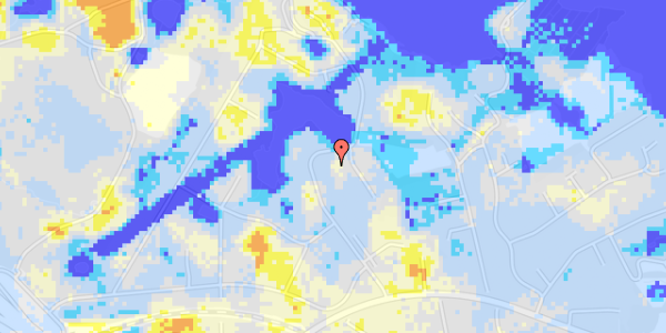 Ekstrem regn på Skovalleen 24A