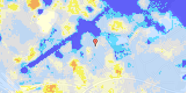 Ekstrem regn på Skovalleen 24B