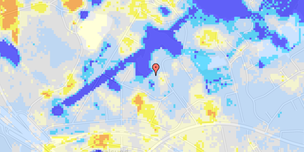 Ekstrem regn på Skovalleen 27A