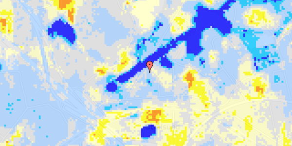 Ekstrem regn på Skovbrynet 14