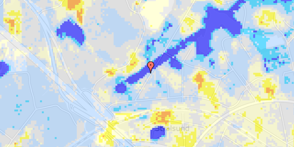 Ekstrem regn på Skovbrynet 19