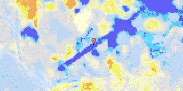 Ekstrem regn på Skovbrynet 28