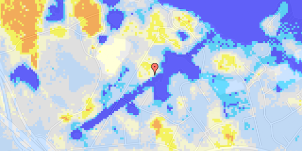 Ekstrem regn på Skovdammen 6