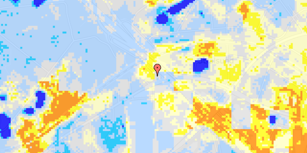 Ekstrem regn på Skovdiget 2, 1. th