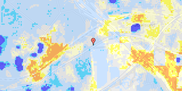 Ekstrem regn på Skovdiget 22