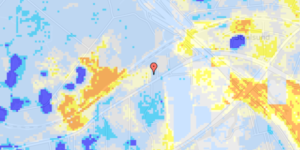 Ekstrem regn på Skovdiget 32