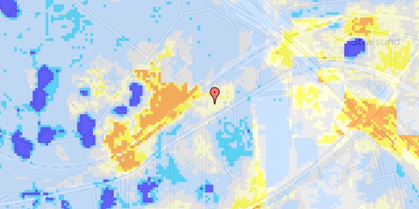 Ekstrem regn på Skovdiget 44