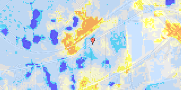 Ekstrem regn på Skovdiget 97