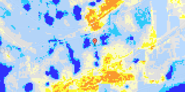 Ekstrem regn på Skovdiget 159