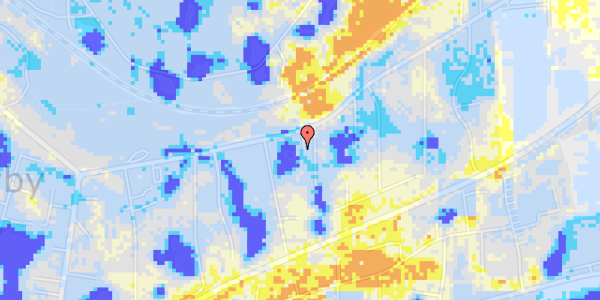 Ekstrem regn på Skovdiget 161