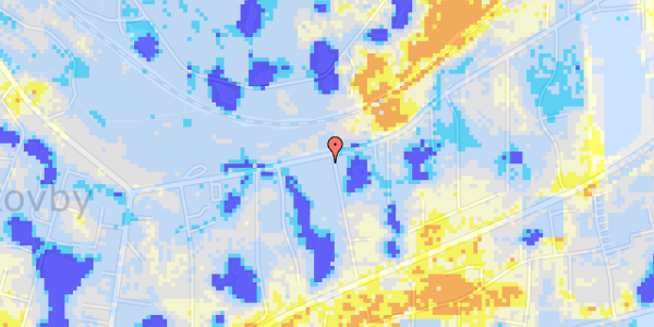 Ekstrem regn på Skovdiget 179