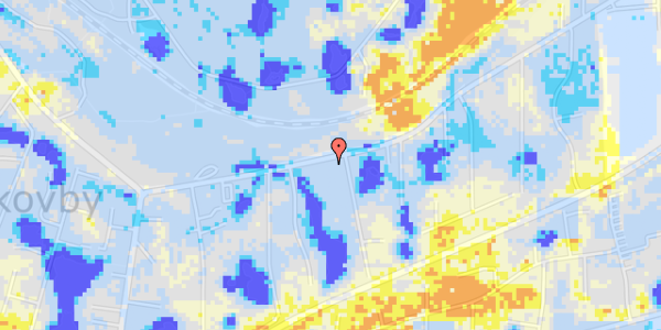 Ekstrem regn på Skovdiget 181