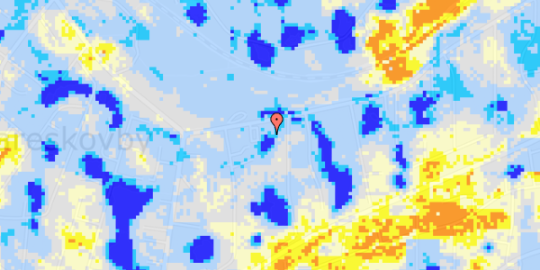 Ekstrem regn på Skovdiget 225