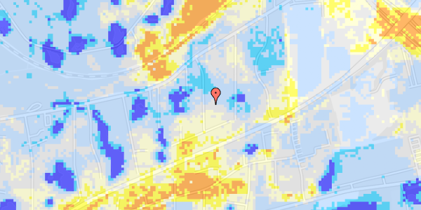 Ekstrem regn på Skovkilden 17