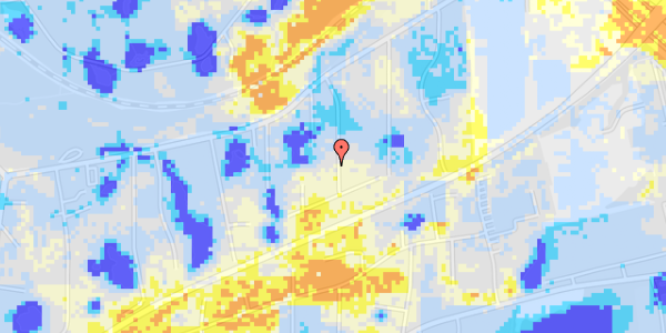 Ekstrem regn på Skovkilden 18