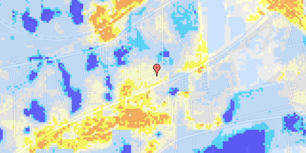 Ekstrem regn på Skovtoften 13