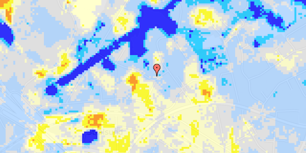 Ekstrem regn på Skråvej 4