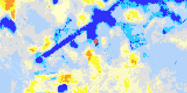 Ekstrem regn på Skråvej 10