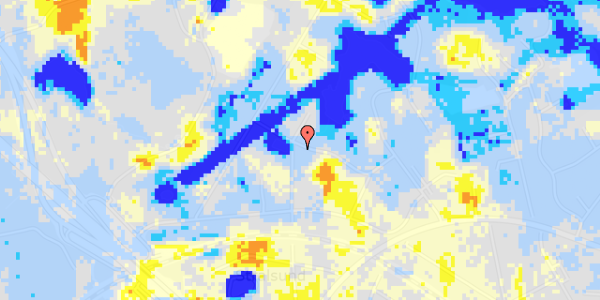 Ekstrem regn på Skråvej 13