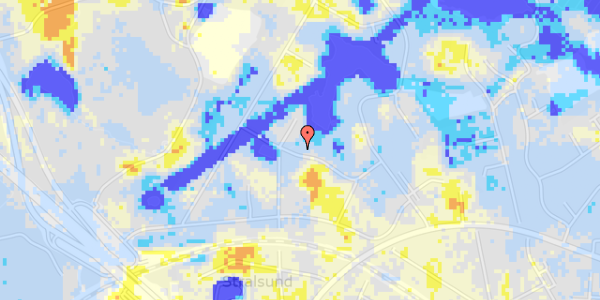 Ekstrem regn på Skråvej 18