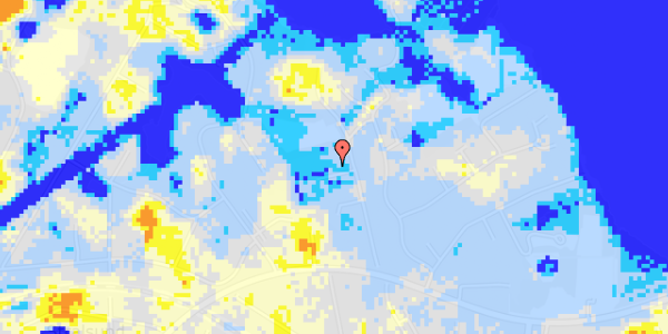 Ekstrem regn på Slotsparken 66