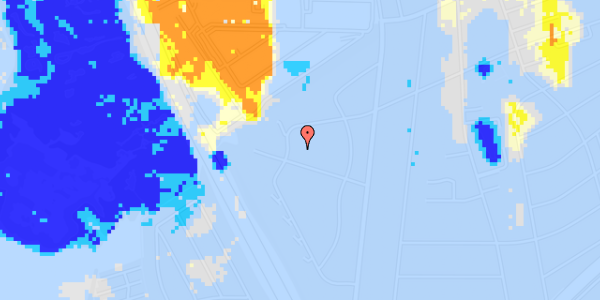 Ekstrem regn på Snogebakken 22