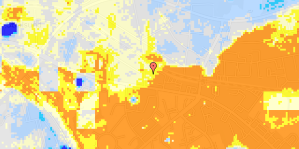 Ekstrem regn på Til Jernbanen 8, 1. 215