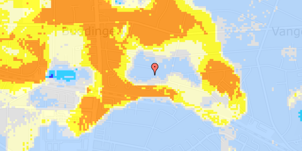 Ekstrem regn på Vadbro 35, 1. th