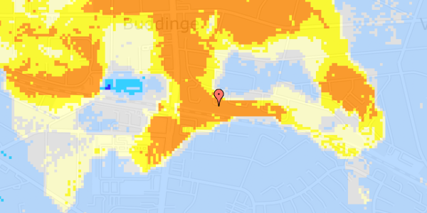 Ekstrem regn på Vadbro 42, 1. th