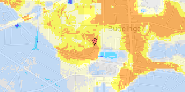 Ekstrem regn på Vadgårdsvej 52