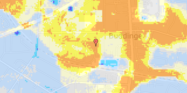 Ekstrem regn på Vadgårdsvej 84