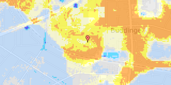 Ekstrem regn på Vadgårdsvej 206