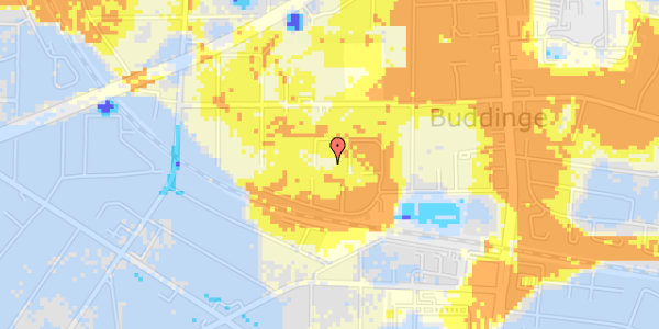 Ekstrem regn på Vadgårdsvej 210