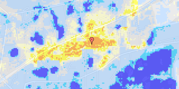 Ekstrem regn på Vandkarsevej 30A