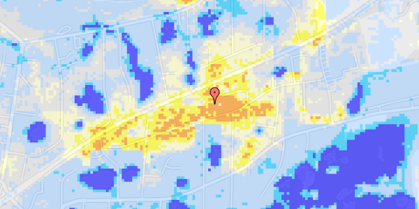 Ekstrem regn på Vandkarsevej 30B