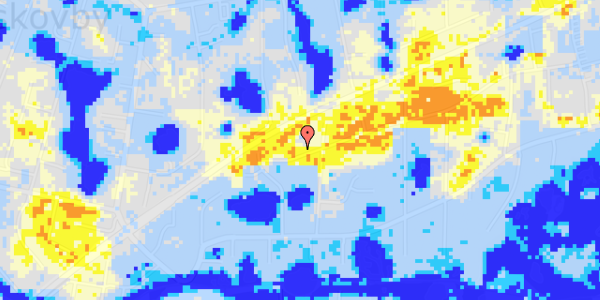 Ekstrem regn på Vandkarsevej 60