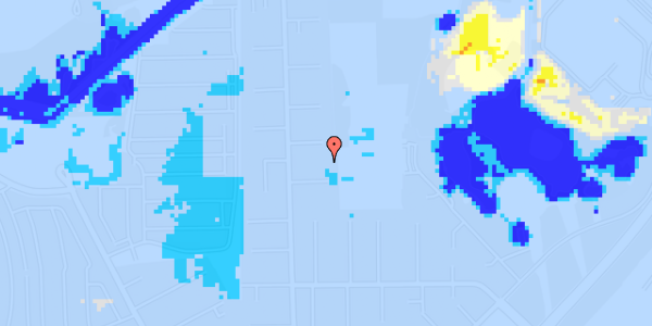 Ekstrem regn på Ejbydalsvej 162