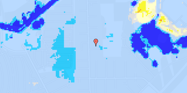 Ekstrem regn på Ejbydalsvej 170