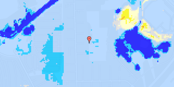 Ekstrem regn på Ejbydalsvej 178