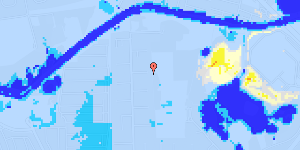 Ekstrem regn på Ejbydalsvej 214