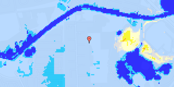 Ekstrem regn på Ejbydalsvej 216