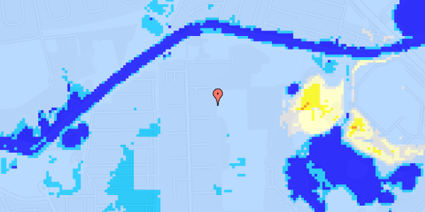 Ekstrem regn på Ejbydalsvej 218