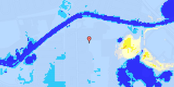 Ekstrem regn på Ejbydalsvej 238