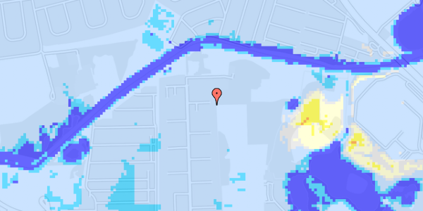 Ekstrem regn på Ejbydalsvej 240