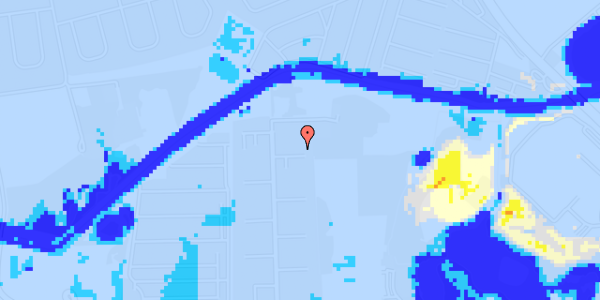 Ekstrem regn på Ejbydalsvej 244