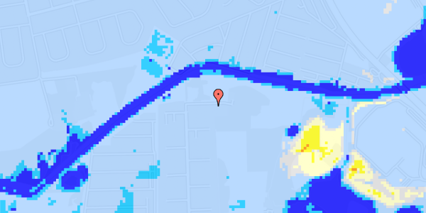 Ekstrem regn på Ejbydalsvej 258