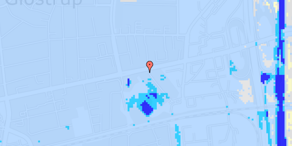 Ekstrem regn på Hovedvejen 29