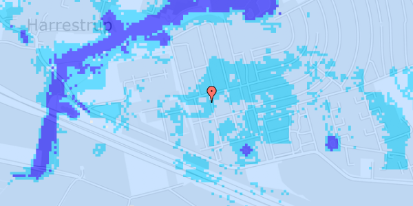 Ekstrem regn på Vibestien 23