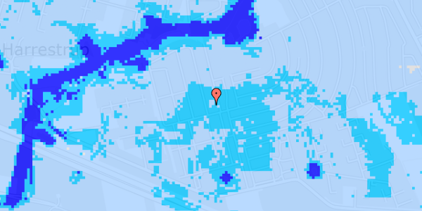 Ekstrem regn på Solsortestien 4