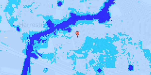 Ekstrem regn på Jønssons Alle 18